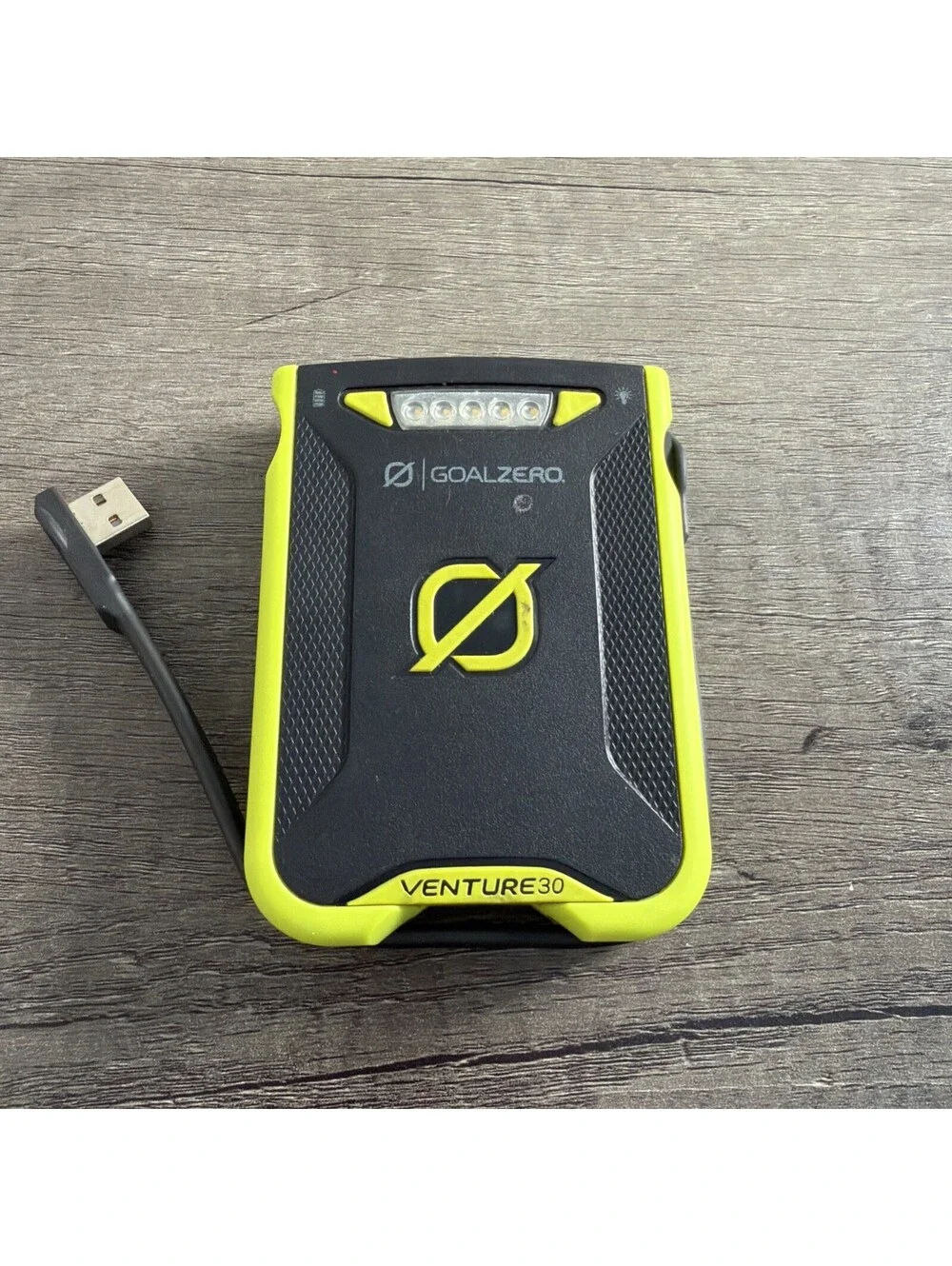 Goal Zero Venture 30 Black & Yellow 5V 28Wh 7800mAh Capacity Portable Power Bank